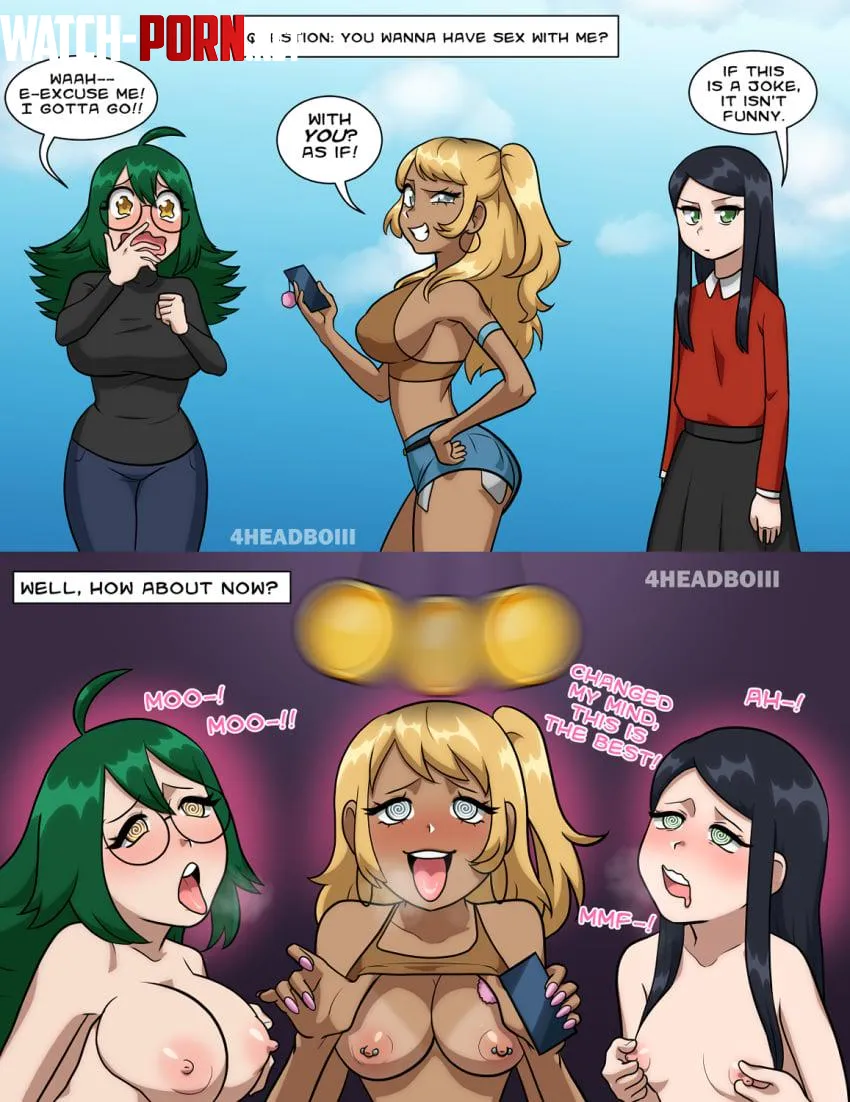 A little hypnosis is great for picking up girls 4headboiii OCs by 1369389369