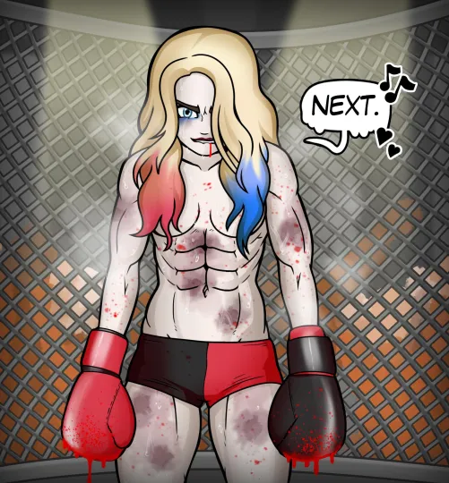 Thumbnail Harley Quinn SandspireArt DC on Fitdrawngirls | I_Am_Nioh