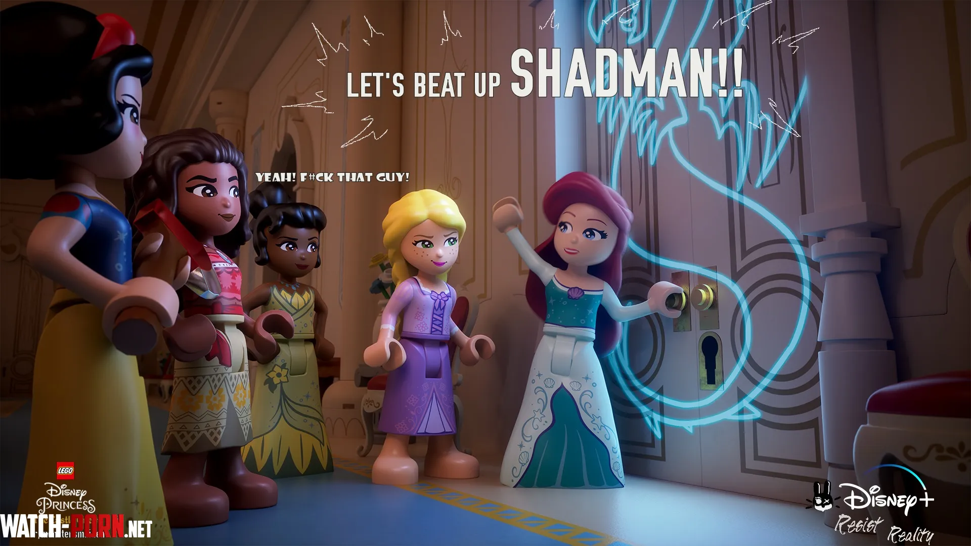 Disney princess take their revenge Resist Reality by SyntheticWaifu