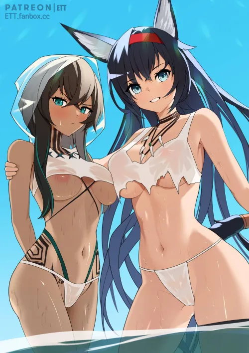 Thumbnail Blaze & Flint Adventure in Arknights by MSB4Revy | dekaihentai
