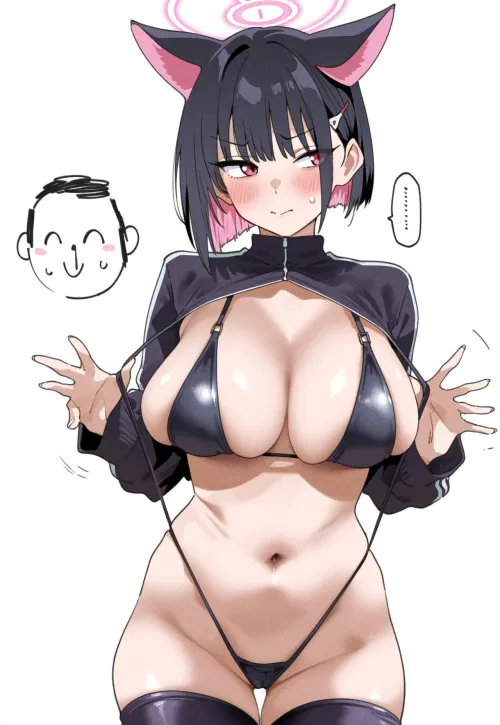 Thumbnail Kazusa Blue Archive by CheetahSperm18 - Unveiling OppaiLove Stories