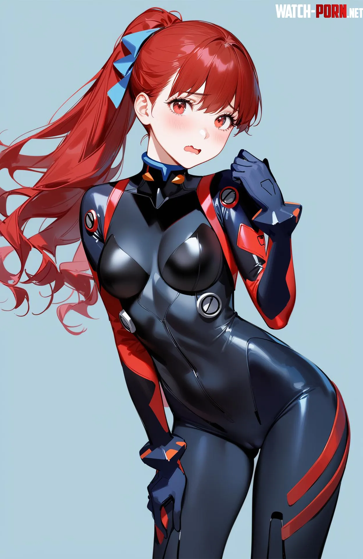 Plugsuit Kasumi Persona 5 by CheetahSperm18