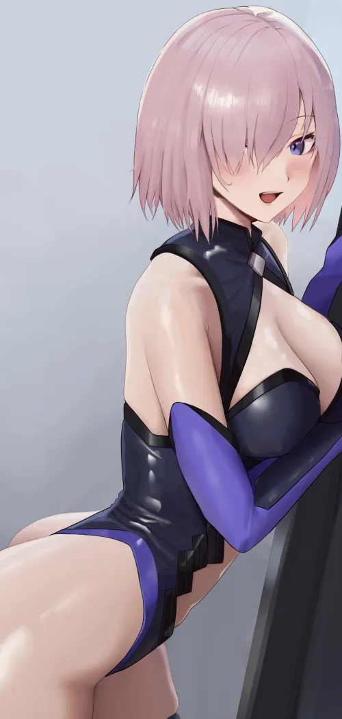 Thumbnail Mashu Kyrielight FateGO Anime Bodysuit - CheetahSperm18