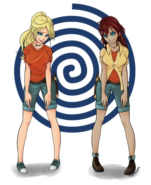 Thumbnail Mind-Bending Tale: Annabeth and Piper Brainwashed by censored godofwar99