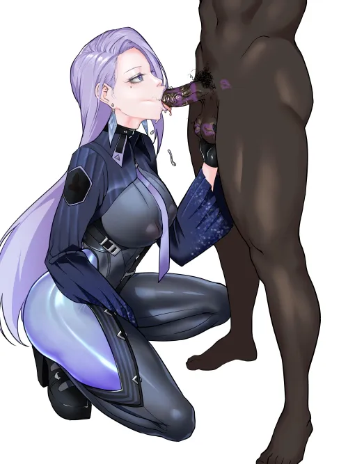 Thumbnail Laura Getting Messy Geabull Black Survival Bodysuit