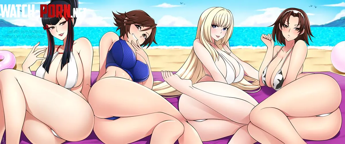 Kazumi Asuka Lili and Jun LindaRoze by PMatty73