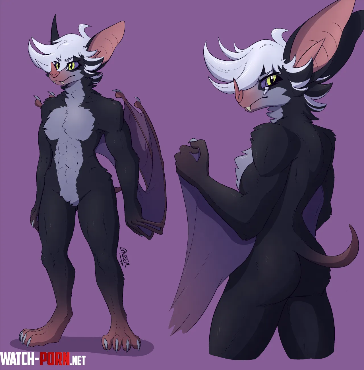 Q Redesigning another old character  by GreenLinzerd
