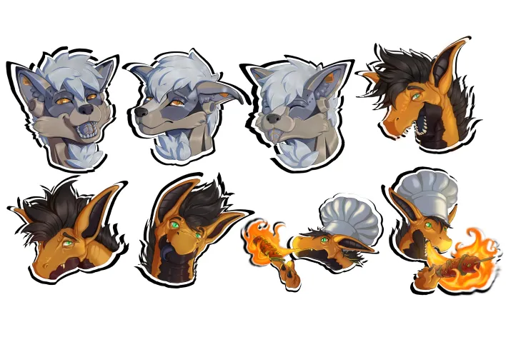 Thumbnail New Sticker Pack: Creativity Unleashed by Tonny_Art