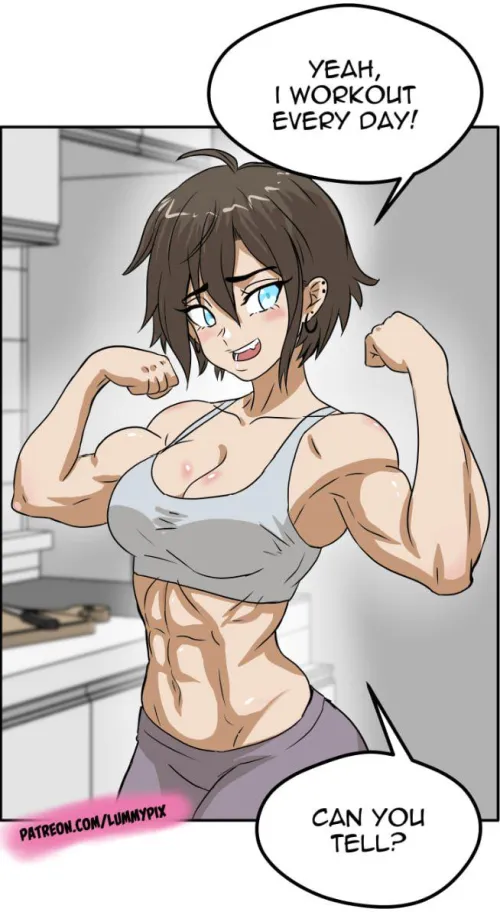 Thumbnail Charlie works out LummyPix Swolemates | Throwawheylmao | fitdrawngirls