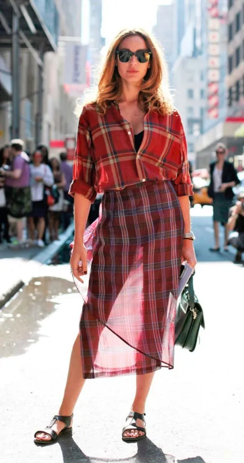 Thumbnail Daytime Elegance: 'Plaid Daylight' by magnificent6point5