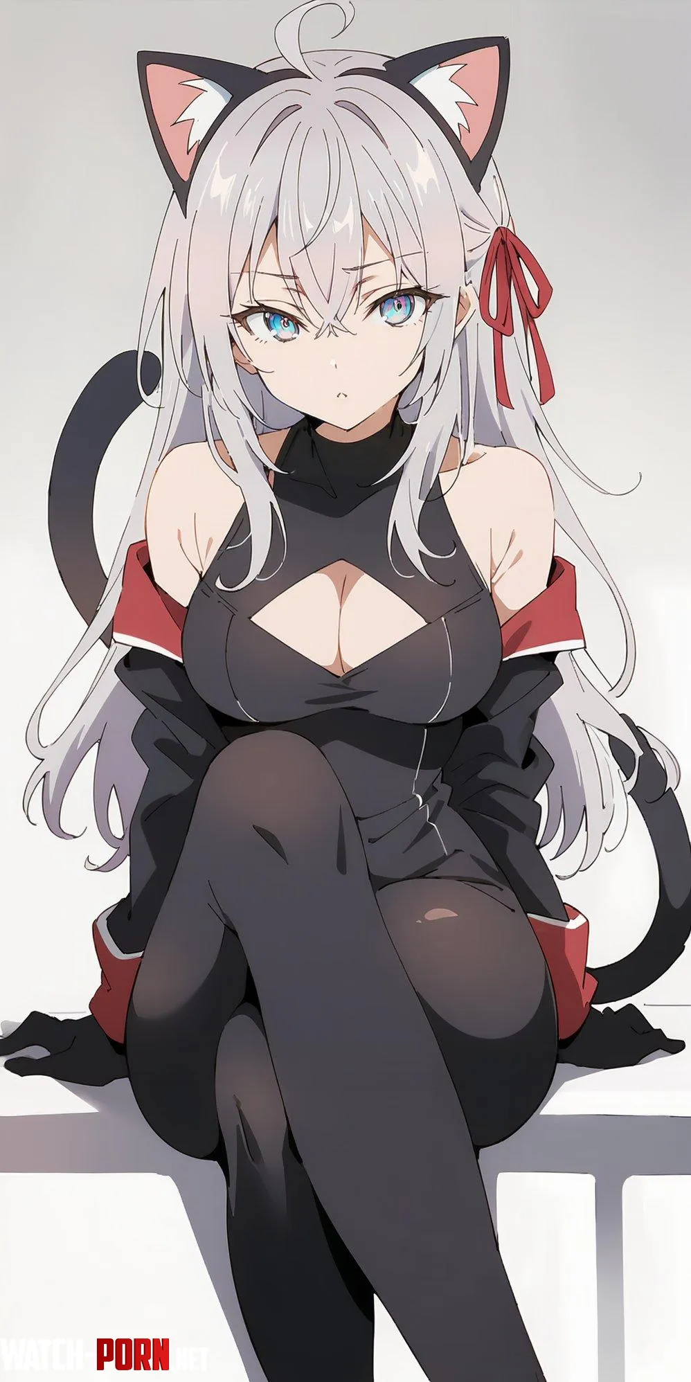 Black Cat Alya Roshidere by CheetahSperm18