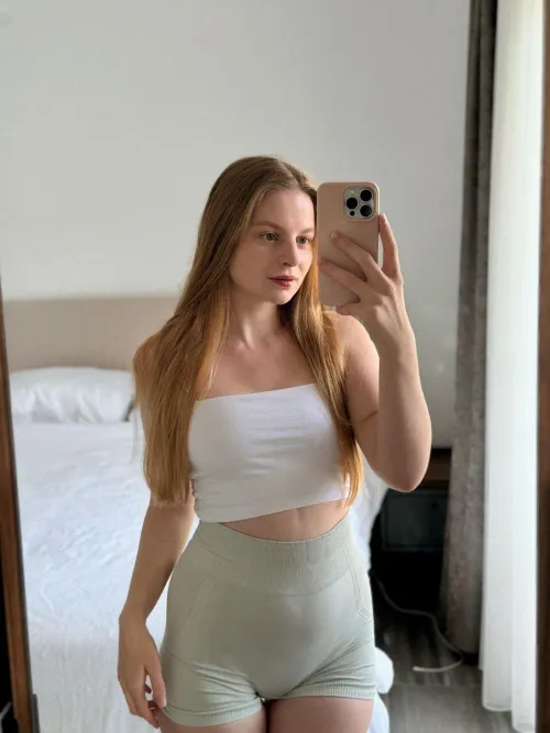 Thumbnail Attention-Worthy Tiny Girls in Mirror Selfies by AdoreAura