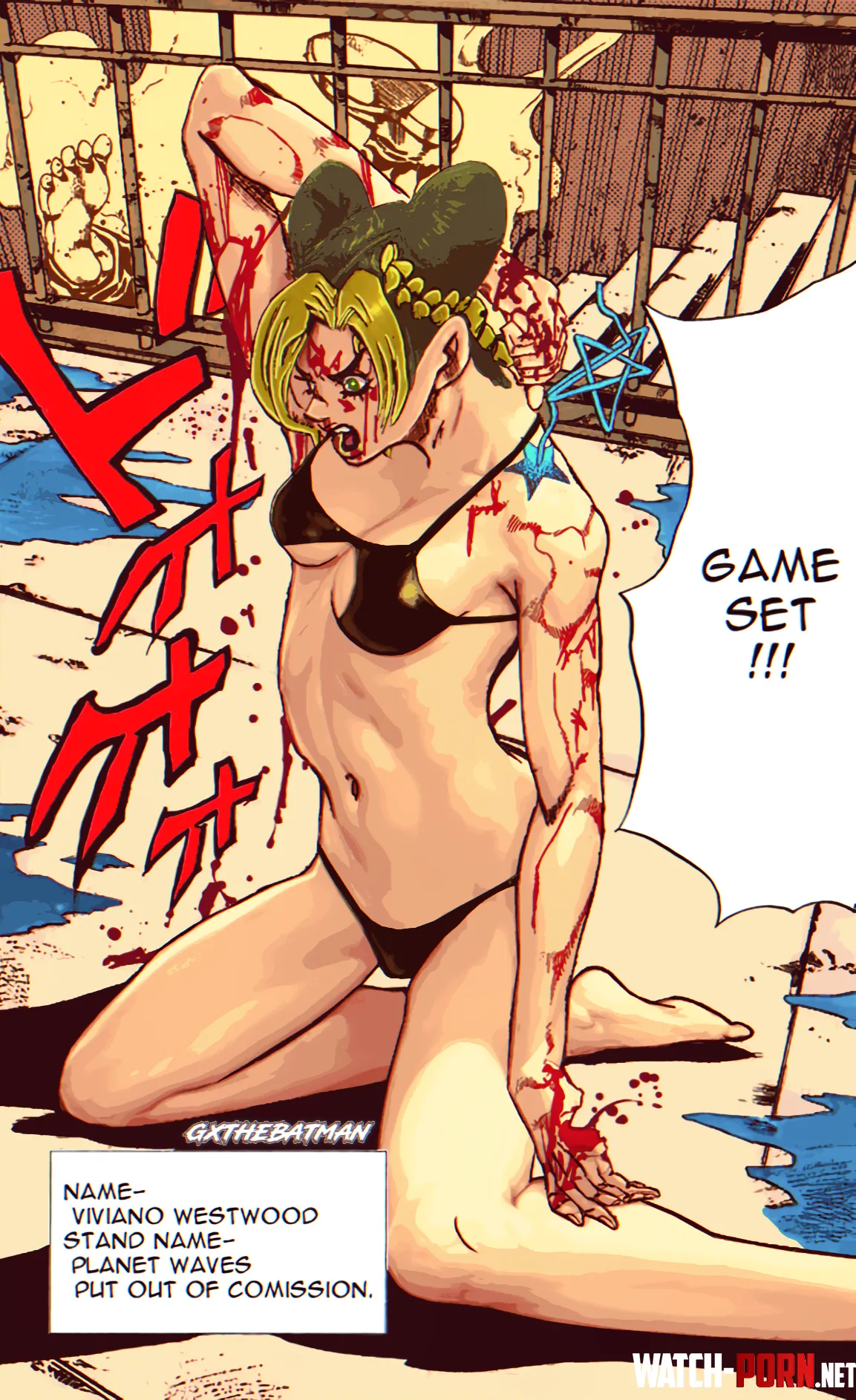 Jolyne Kujo  Part 6 Ch 66 JoJos Bizarre Adventure by GxTheBatmanYouTube