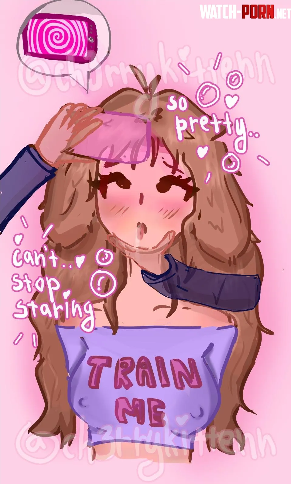 good girls stare  oc by txmatojuicee