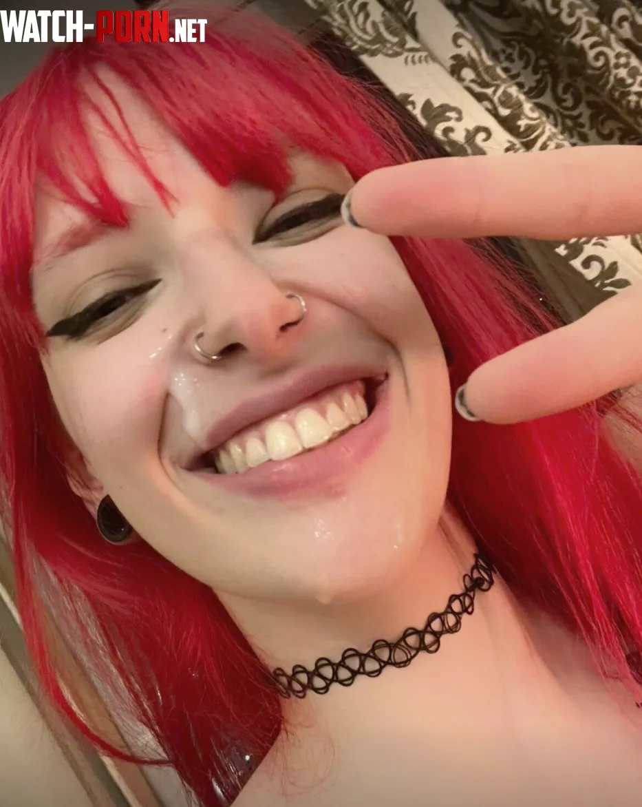 cum makes me smile  by OnnaVee