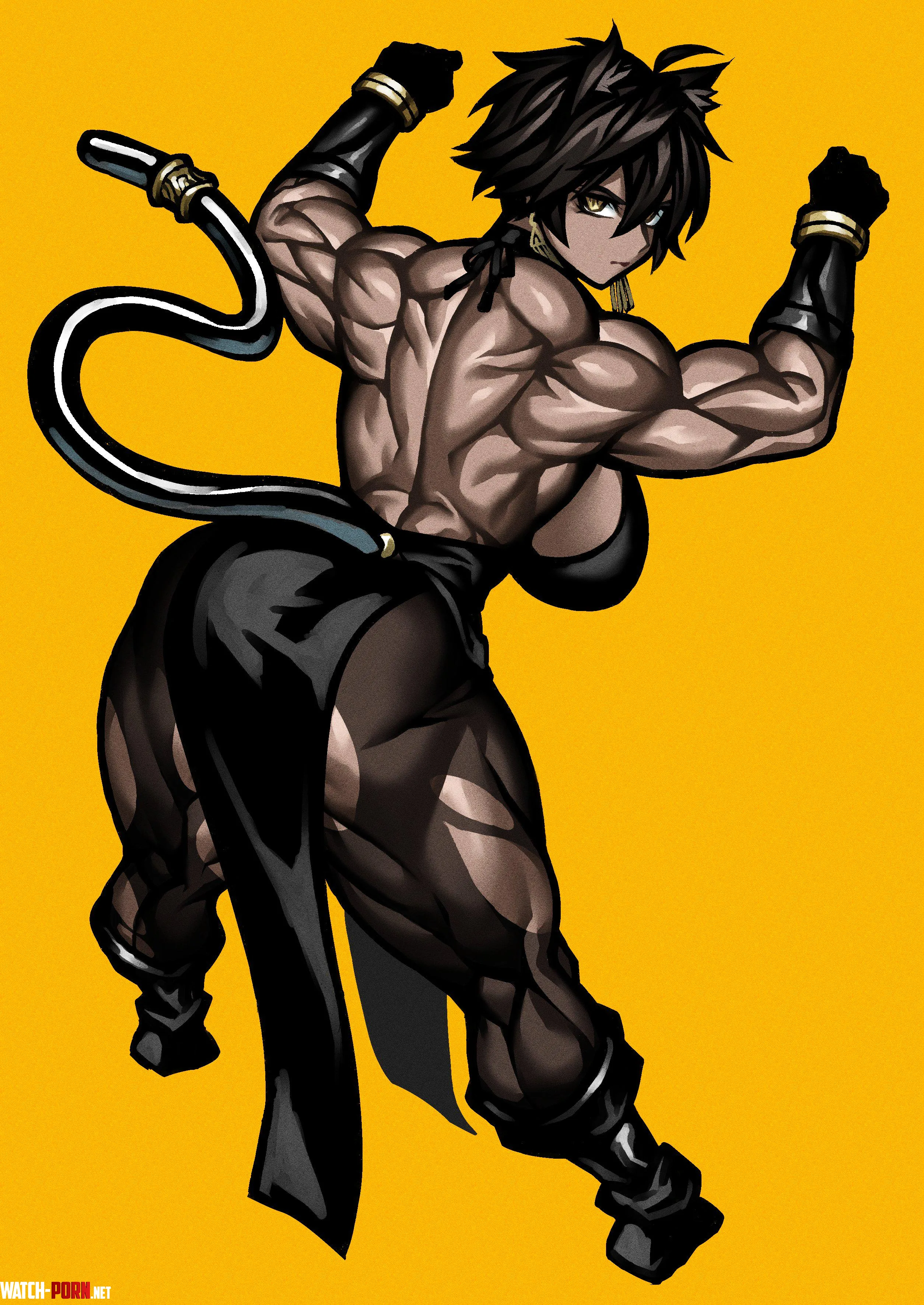Black cat back yutonoirm08 by TheTMoneyMan
