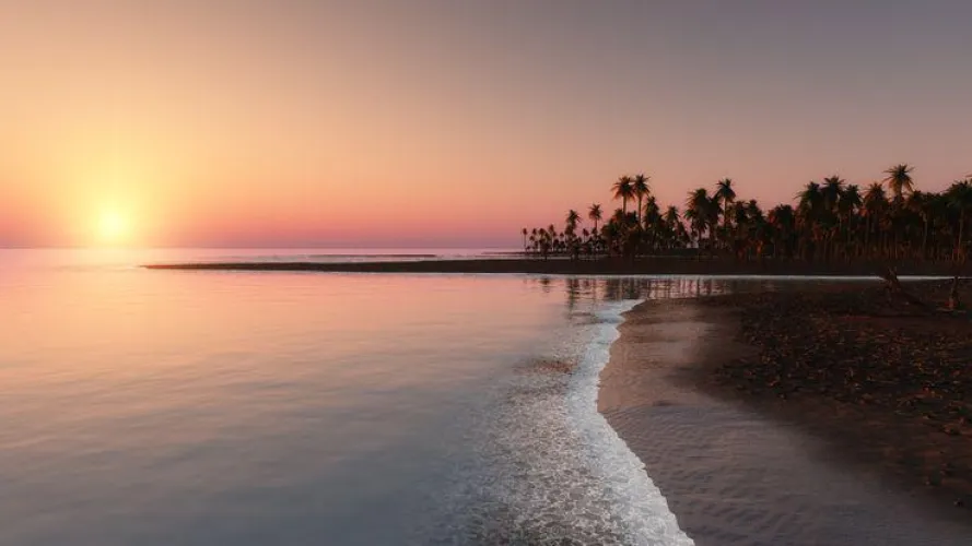 Thumbnail Finding Calmness by the Sea: Beach Reflections by Acceptable-Heat5138