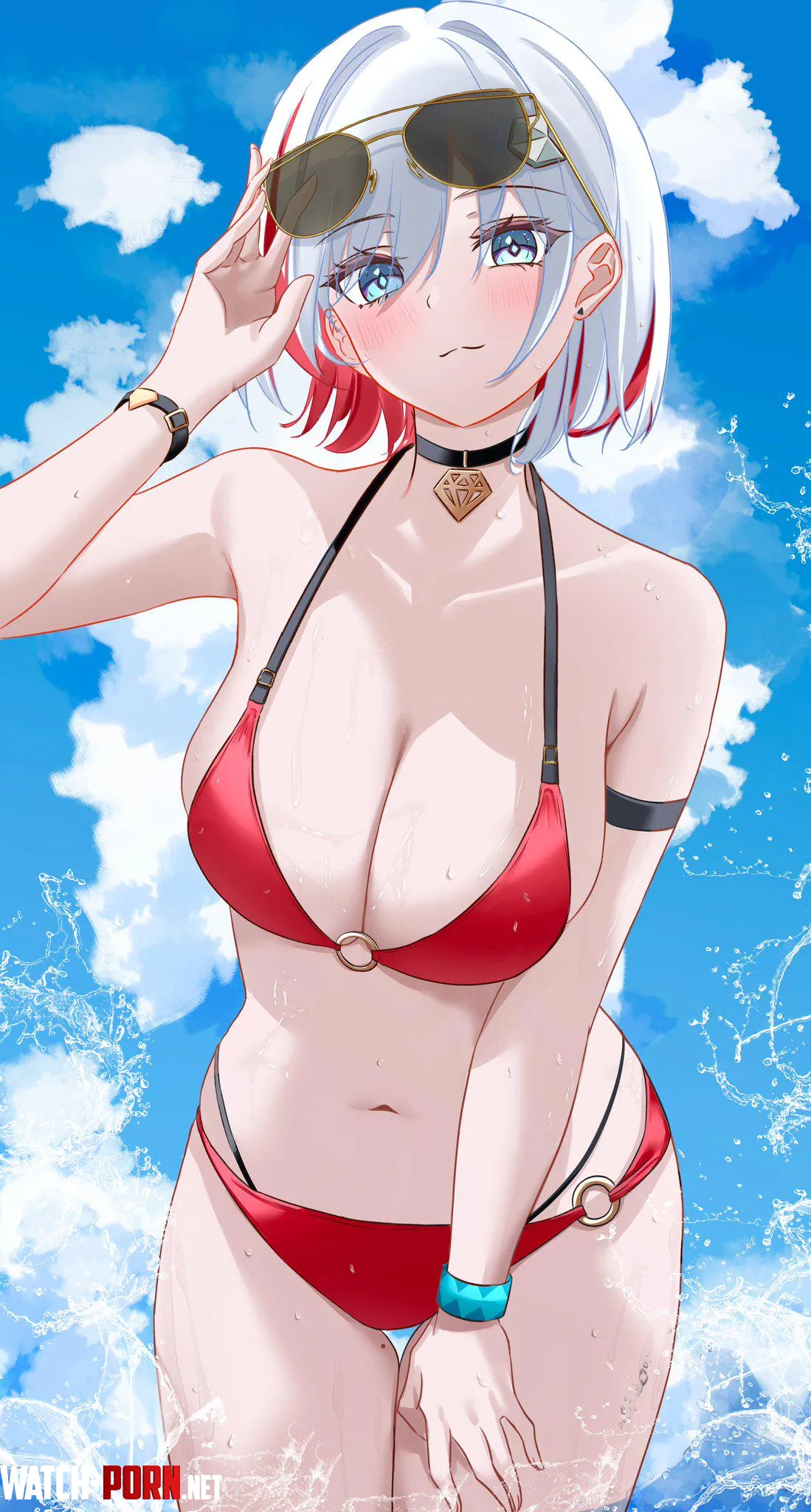 Topaz in a swimsuit by marxsander2016