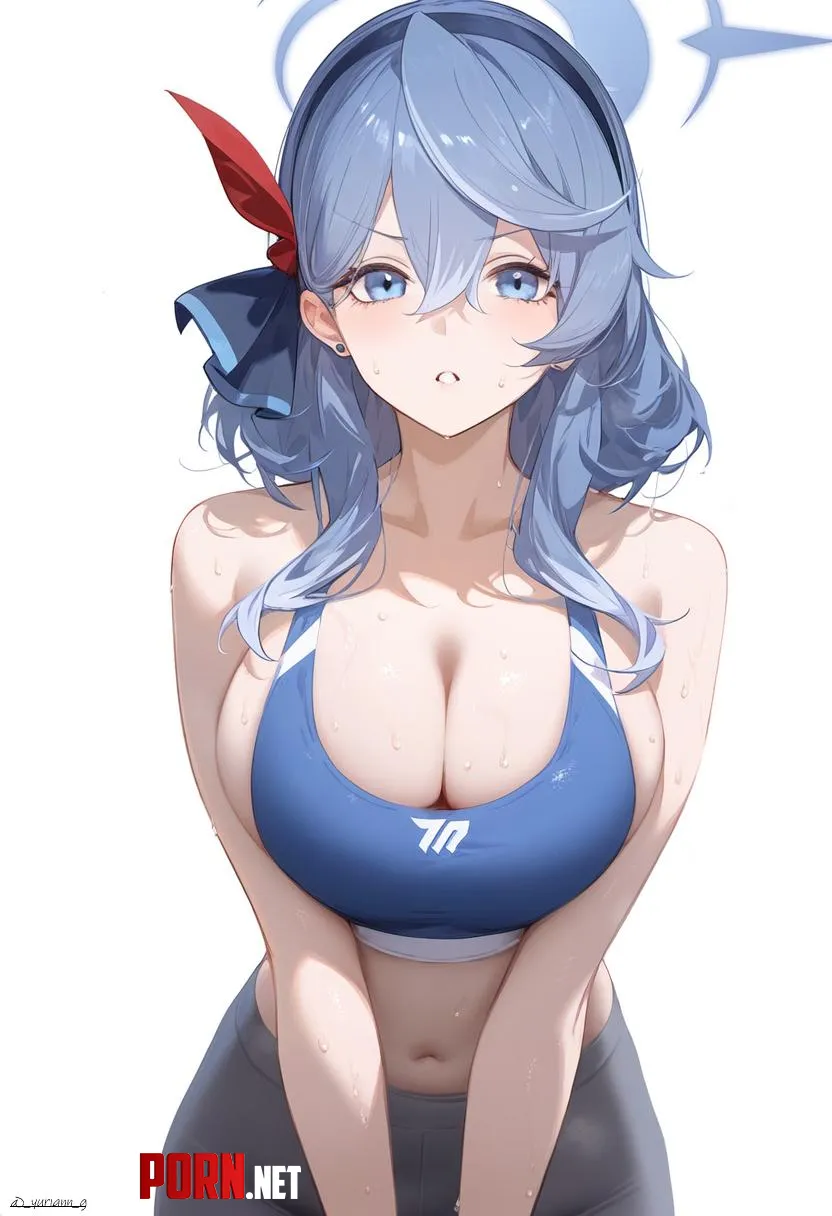 Ako Amau Blue Archive by CheetahSperm18