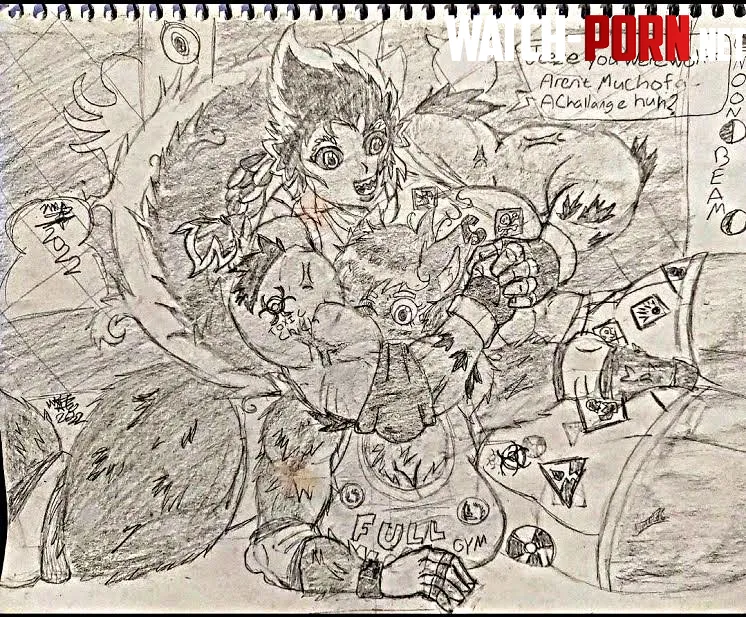 Monster Gril MMA Toxic Mutant Vs Were Wolf  by VriskaSharkQueen