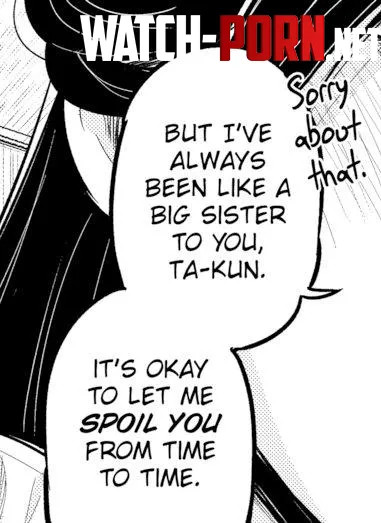 LF Mono Source Sorry about that But Ive always been like a big sister to you Takun Its okay to let me spoil you from time to time by HentaiSource_Archive