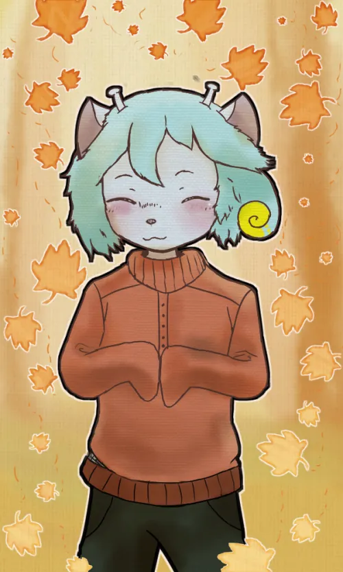 Thumbnail Cozy Autumn Art by TerniInamor - Dive into Furry Creations