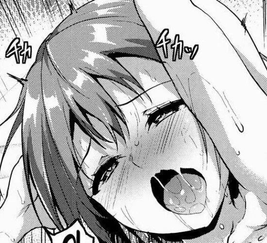 Thumbnail Revealing Erotic Art: Ahegao Portrait with Light Hair and Drooling | HentaiSource Archive