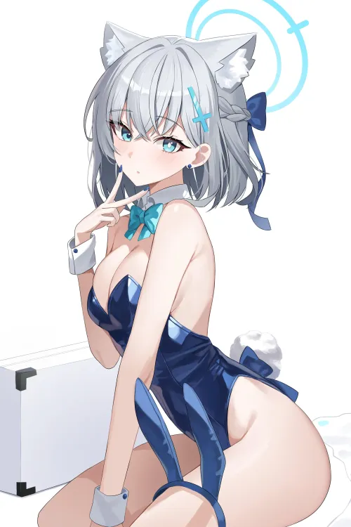Thumbnail Shiroko Blue Archive Anime Bodysuit - CheetahSperm18