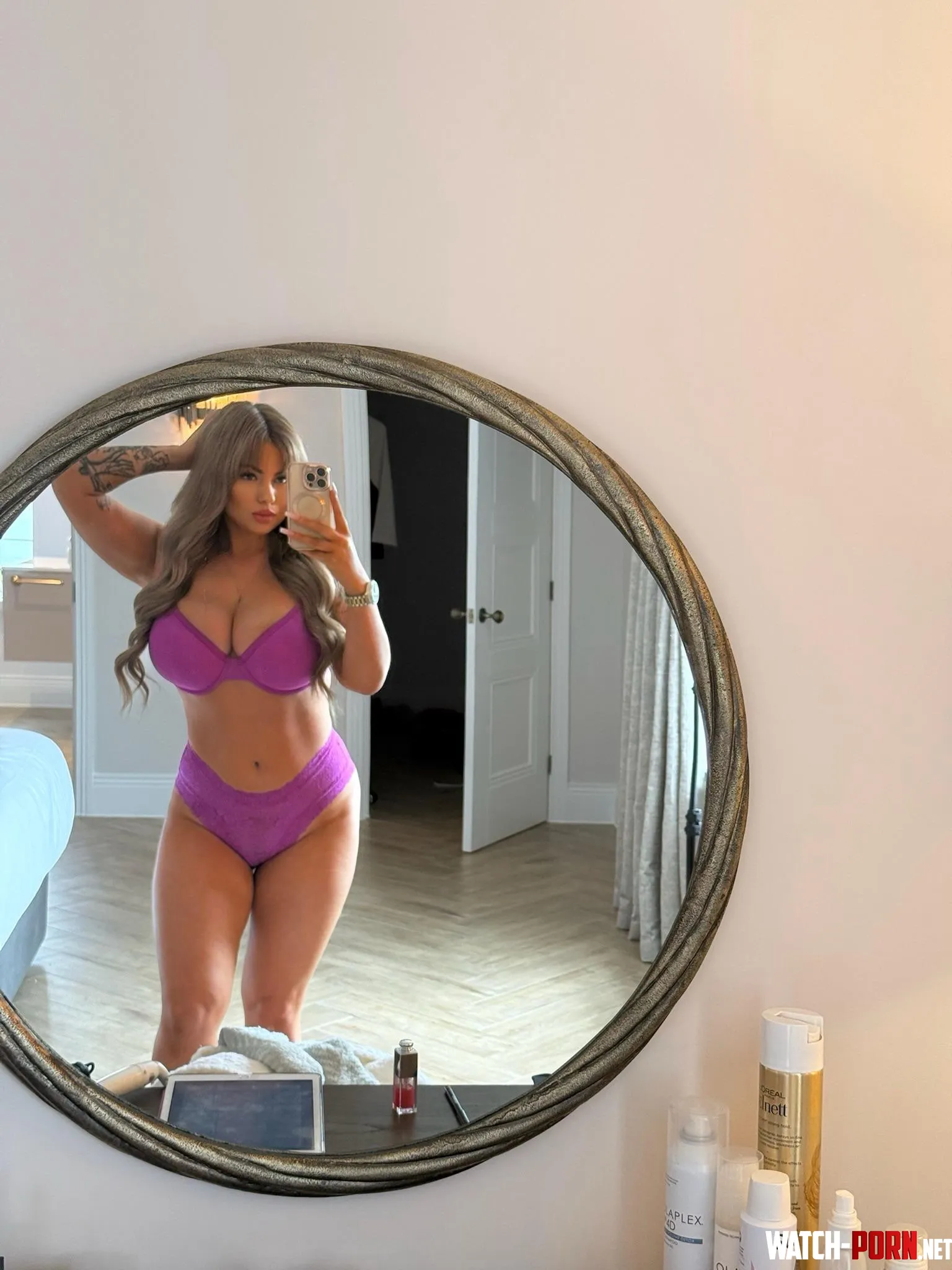 A simple purple set  by AmirahLeiaUK