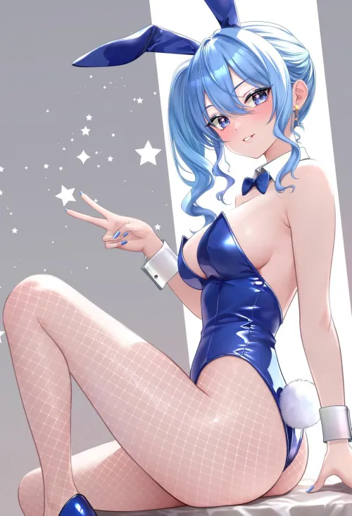 Thumbnail Bunny Suisei Hoshimachi Hololive Fashion Picks - Anime Bodysuits