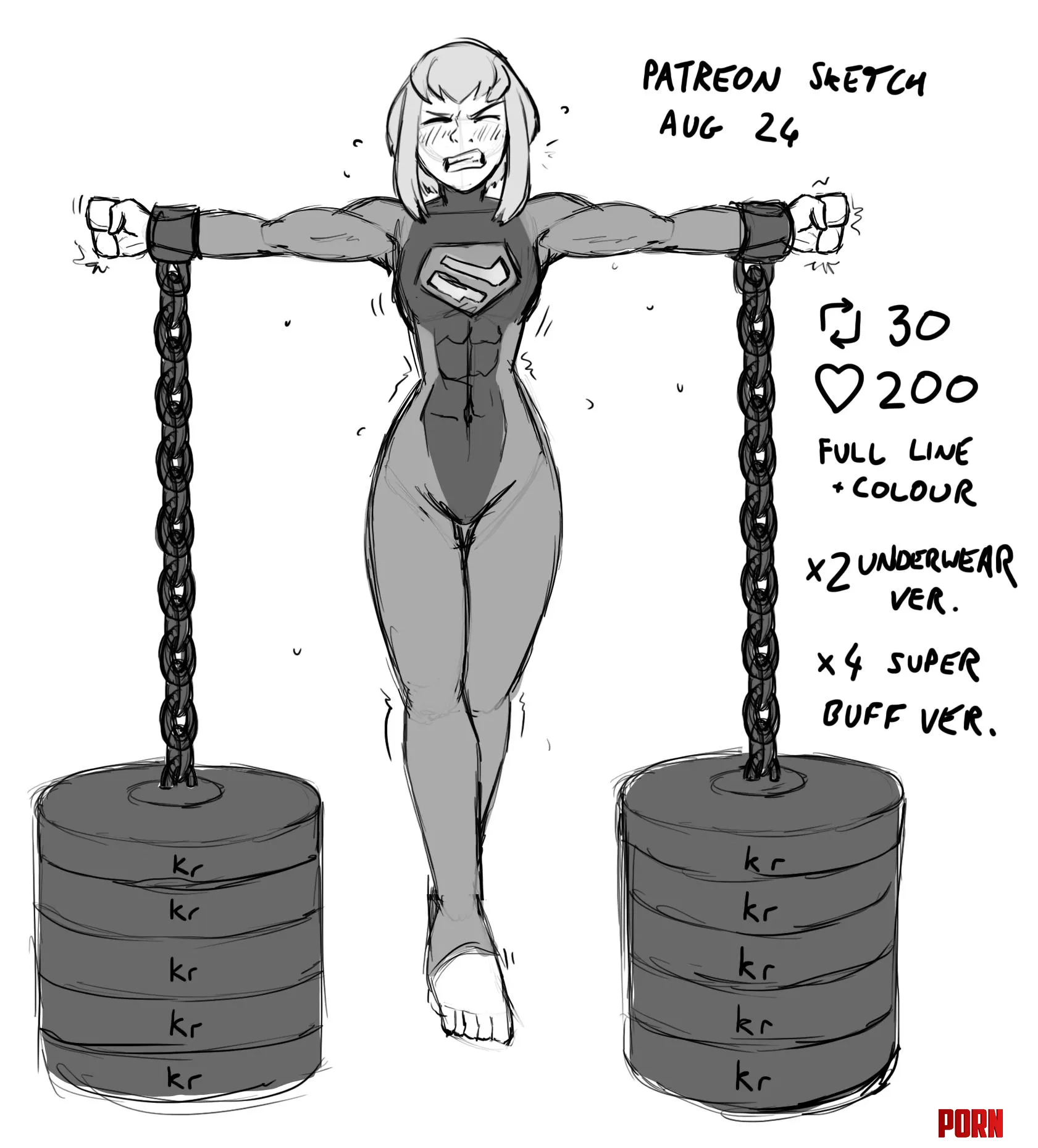 Kara lifting SandspireArt by TheTMoneyMan