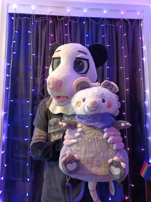 Thumbnail Opossum Backpack Unveiled | furry