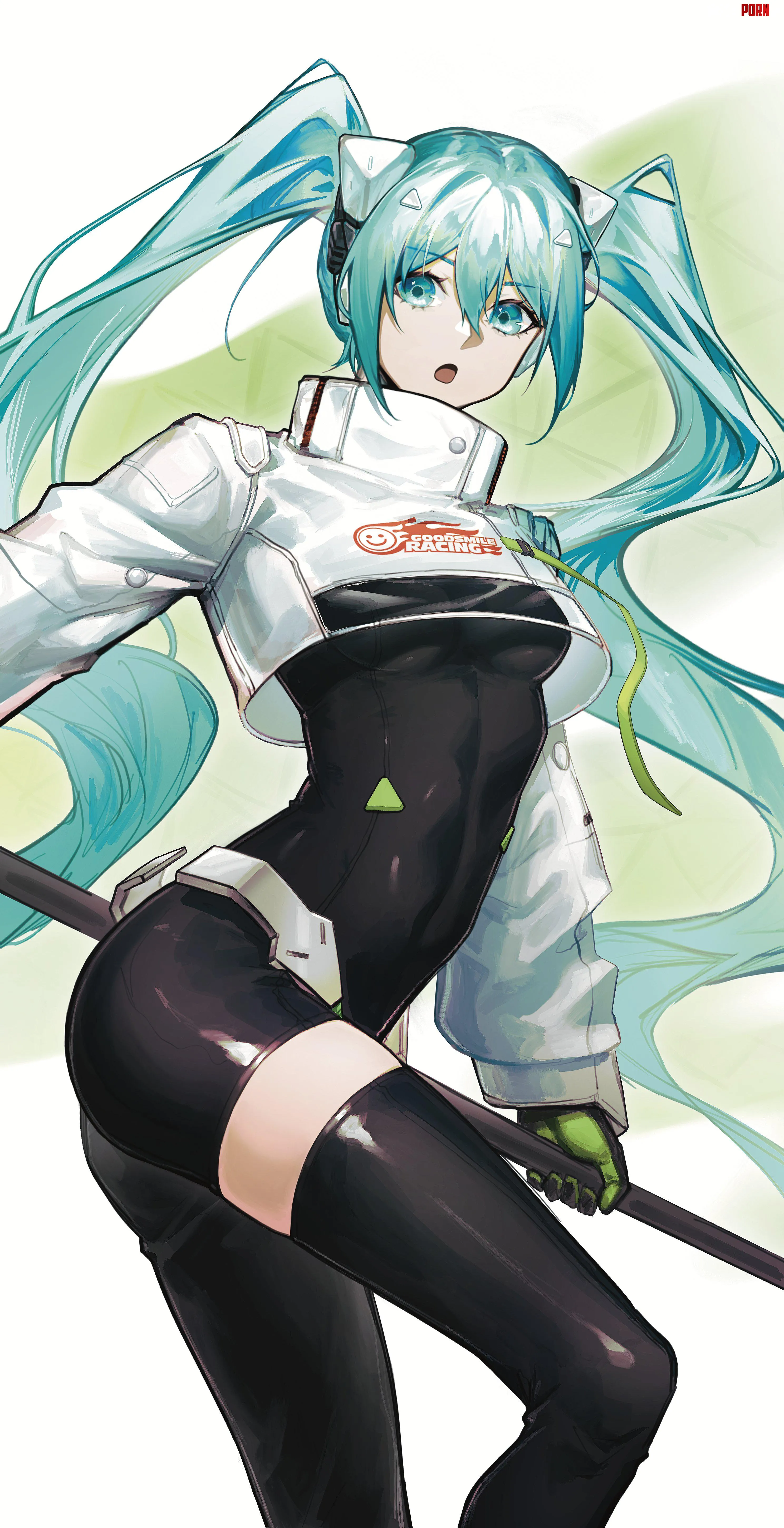 Racing Miku Vocaloid by CheetahSperm18