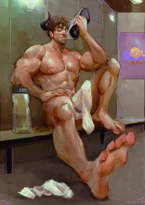 Thumbnail Artistic Commission: Bobby Bull by 77tsutsu in the baramanga Scene