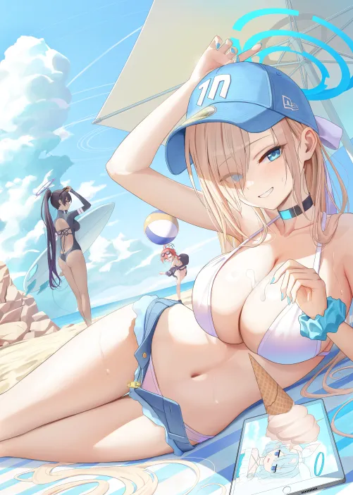 Thumbnail Asuna Ichinose Blue Archive by CheetahSperm18 | OppaiLove Category