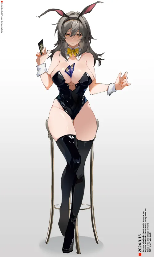 Thumbnail Bunny Stelle Honkai Star Rail by CheetahSperm18 | Animebodysuits