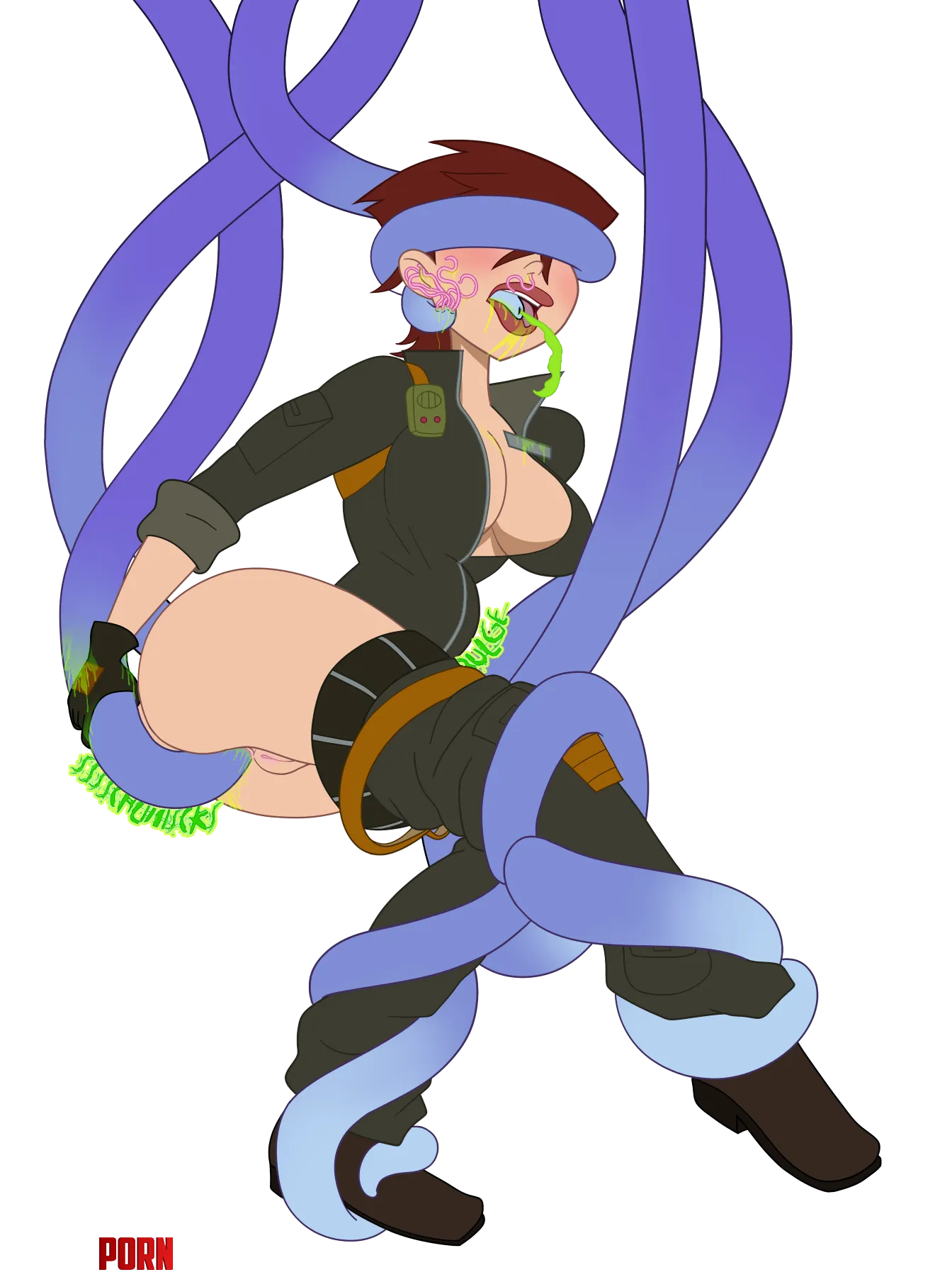 As she advances with her mission Issue 69 by KentaiAnimate