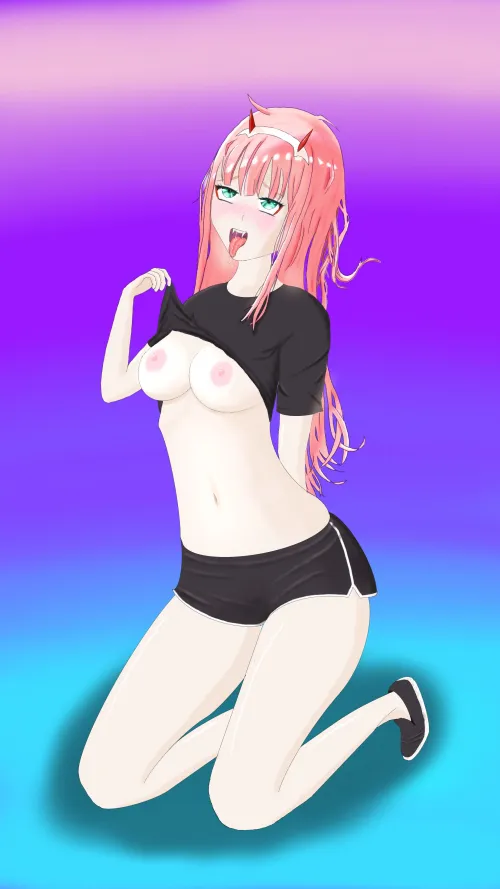 Thumbnail Delve into the World of Zero Two in 'Darling in the Franxx' by lifeofatlas