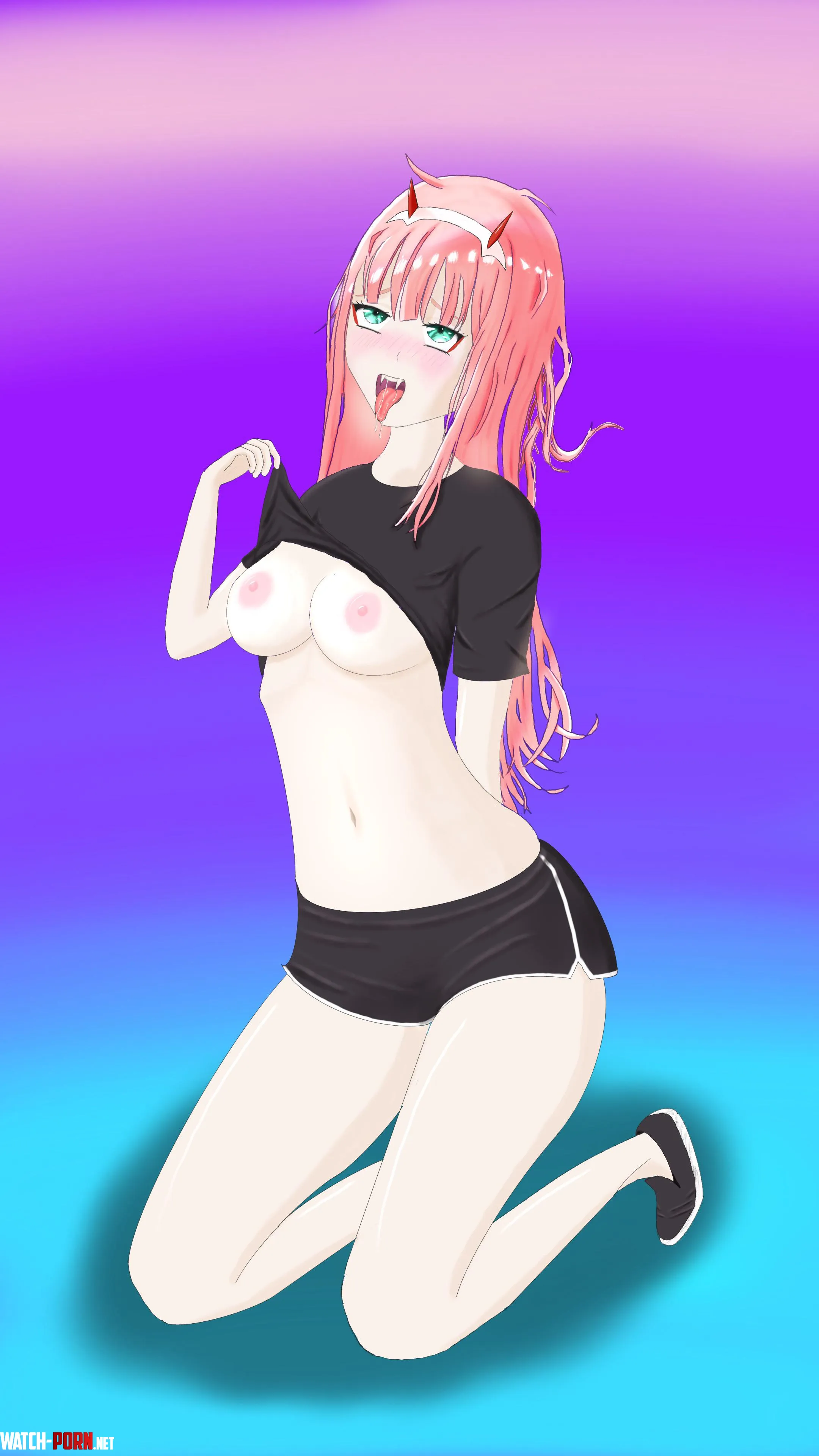 Zero Two Darling in the Franxx by lifeofatlas
