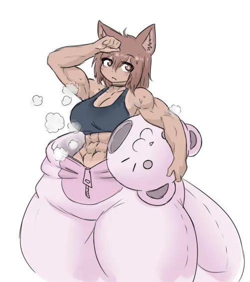Thumbnail Sheepepp's Cat Girl Mascot Costume Revealed by TheTMoneyMan - fitdrawngirls
