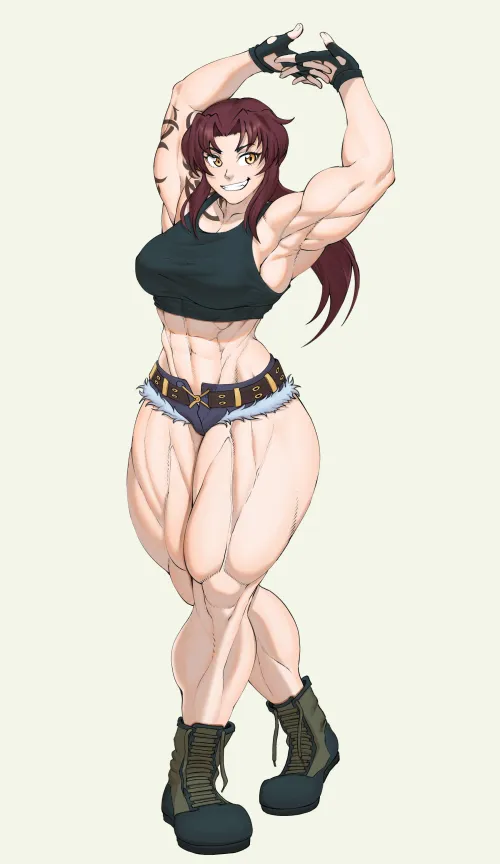 Thumbnail Revy from Black Lagoon WGilvane | TheTMoneyMan | fitdrawngirls