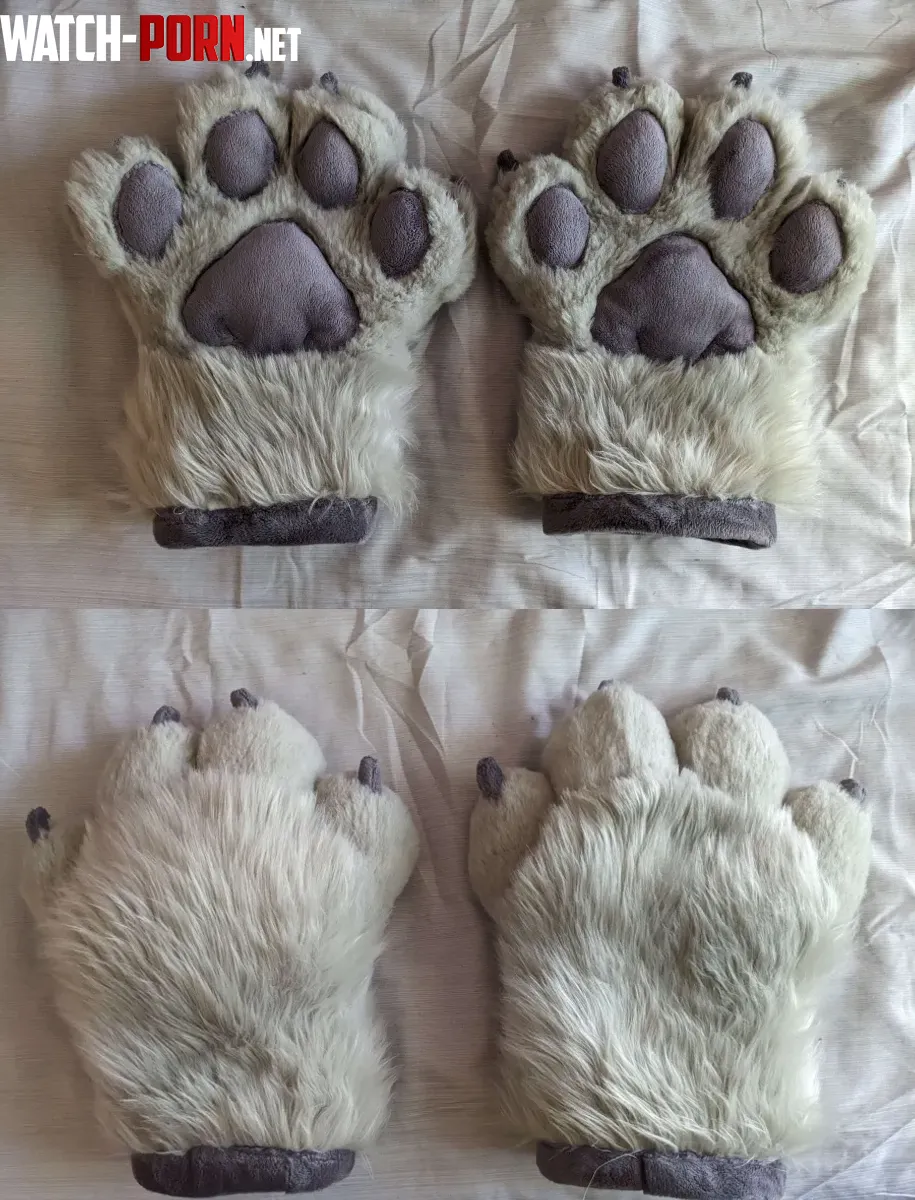 Finished making my first paws today 3 By me by A_Person69