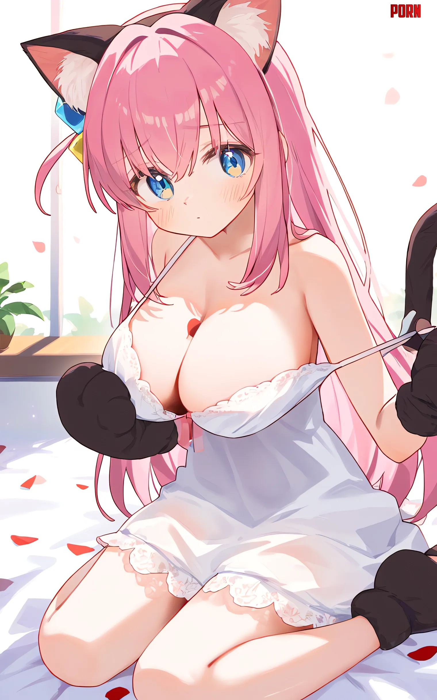 Bocchis a catgirl now by marxsander2016