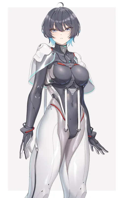 Thumbnail Get Mesmerized by CheetahSperm18's Light Armored Bodysuit Design