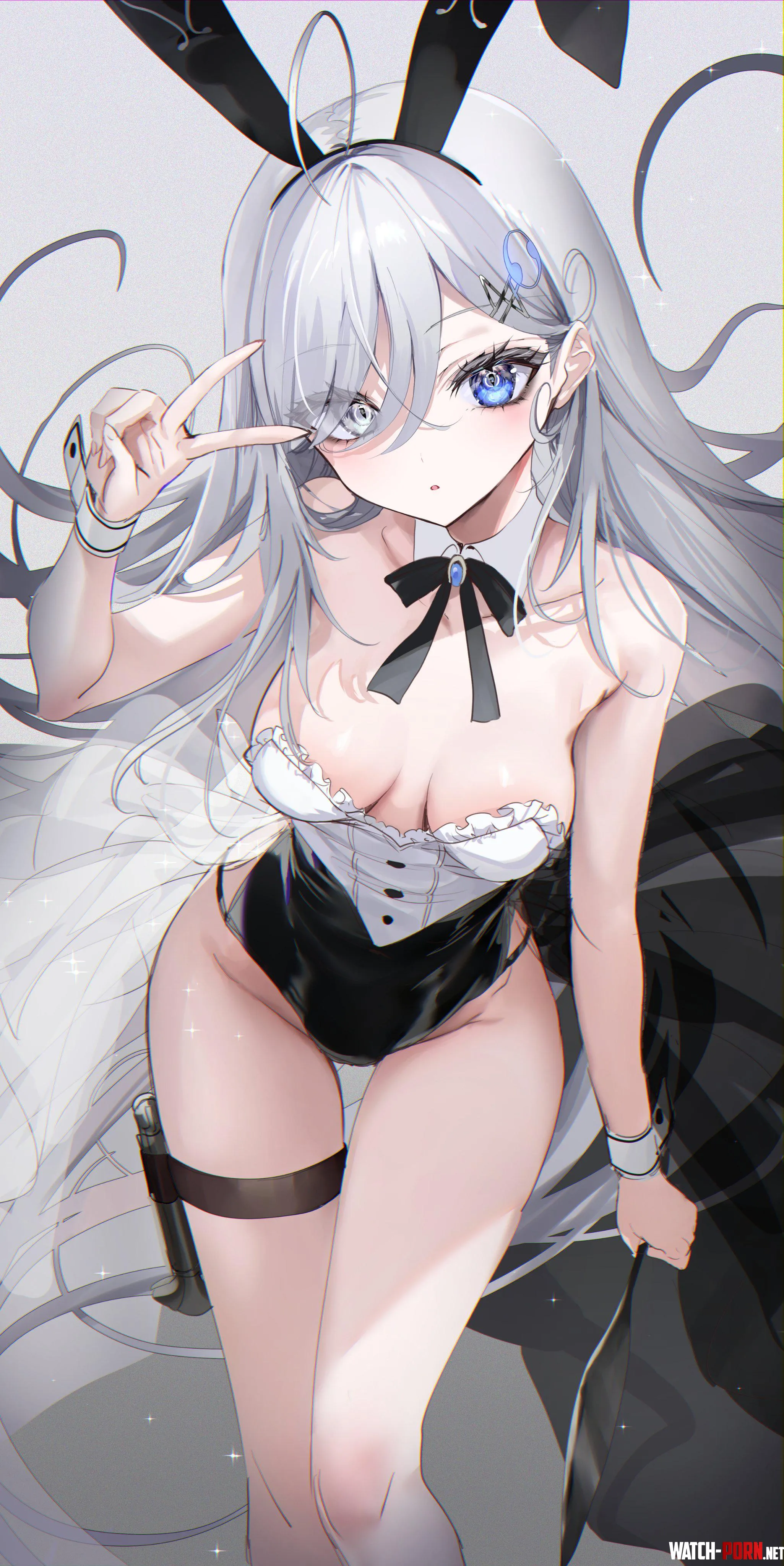 Heterochromia Bunny Girl  by CheetahSperm18