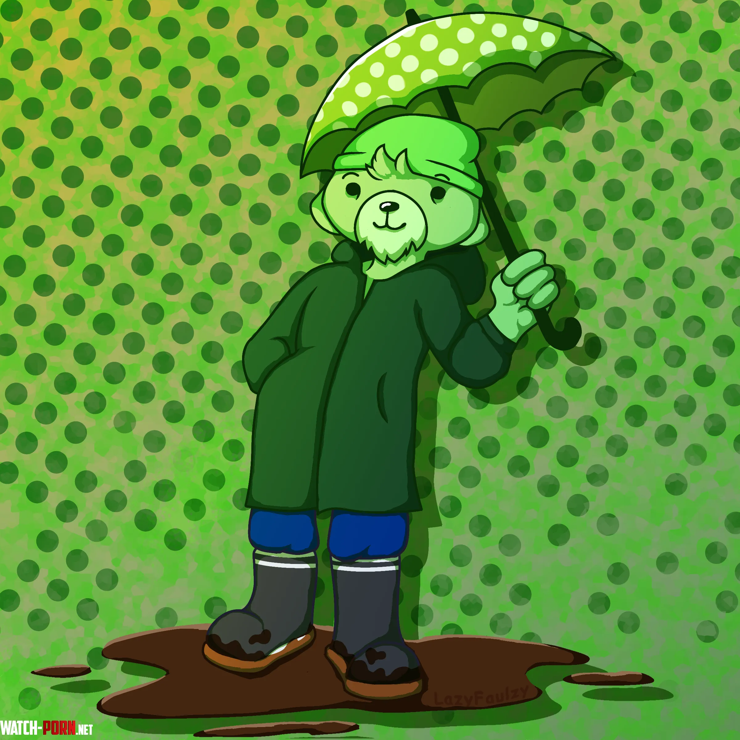Art trade art by me 3 by LazyFaulzy