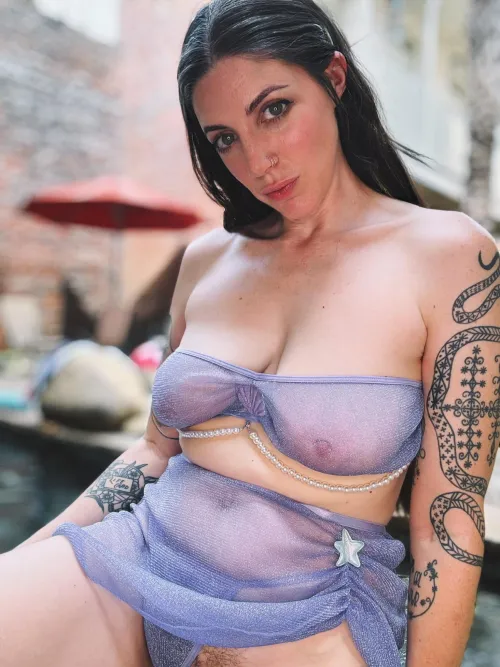 Thumbnail Sheer Bikinis at the Pool | PrettySadieReed's BikiniBodies Experience