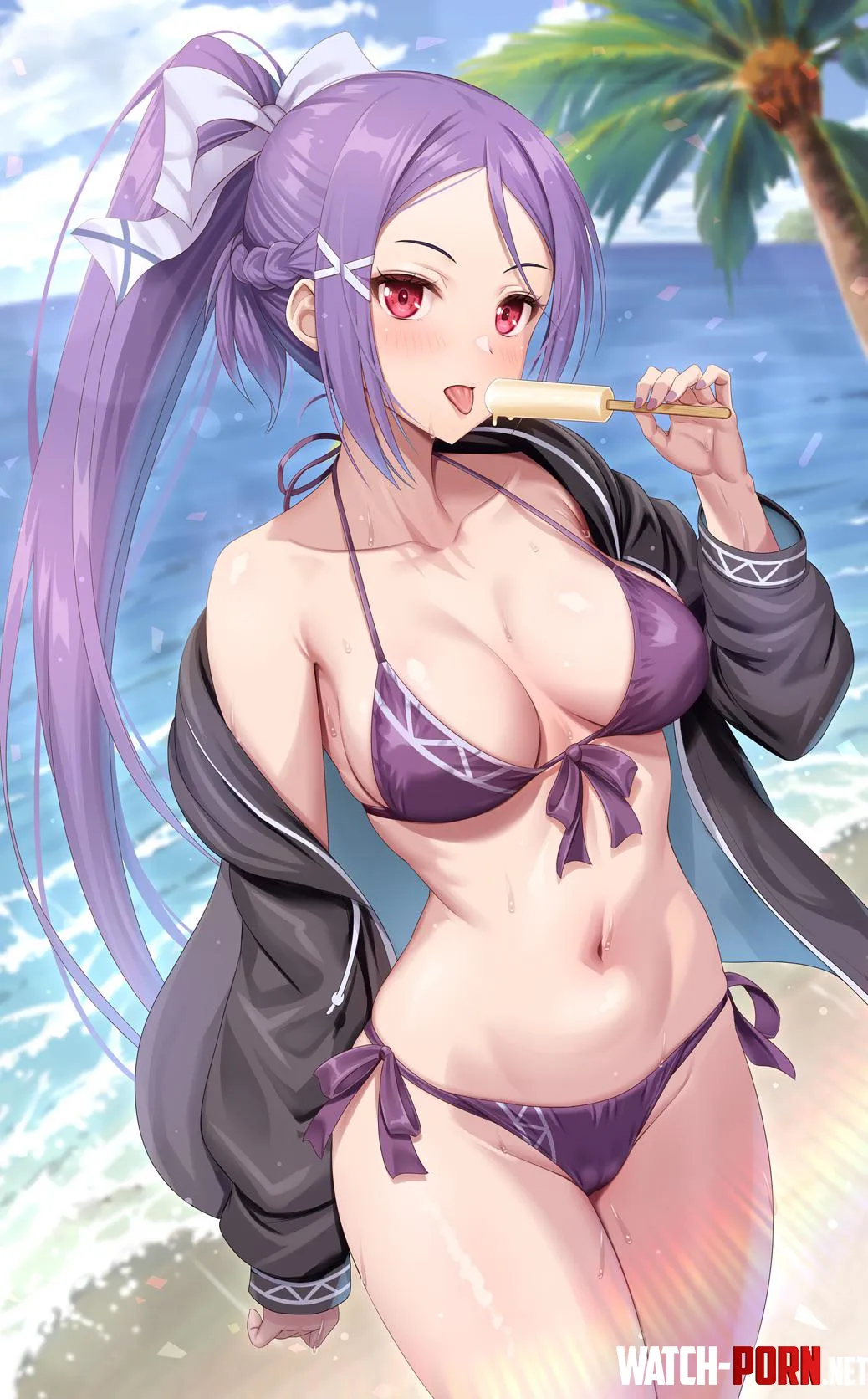 Mito Enjoying A Popsicle by A_MASSIVE_PERVERT