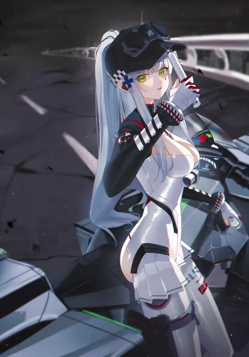 Thumbnail Hk416 Girls Frontline Anime Bodysuit by CheetahSperm18