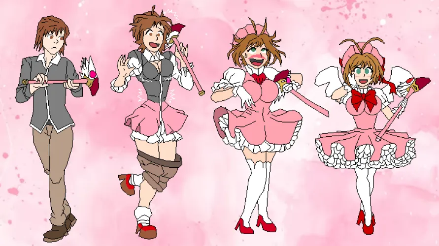 Thumbnail Magical Girl Transformation with ImgMTFOP | Gender Change